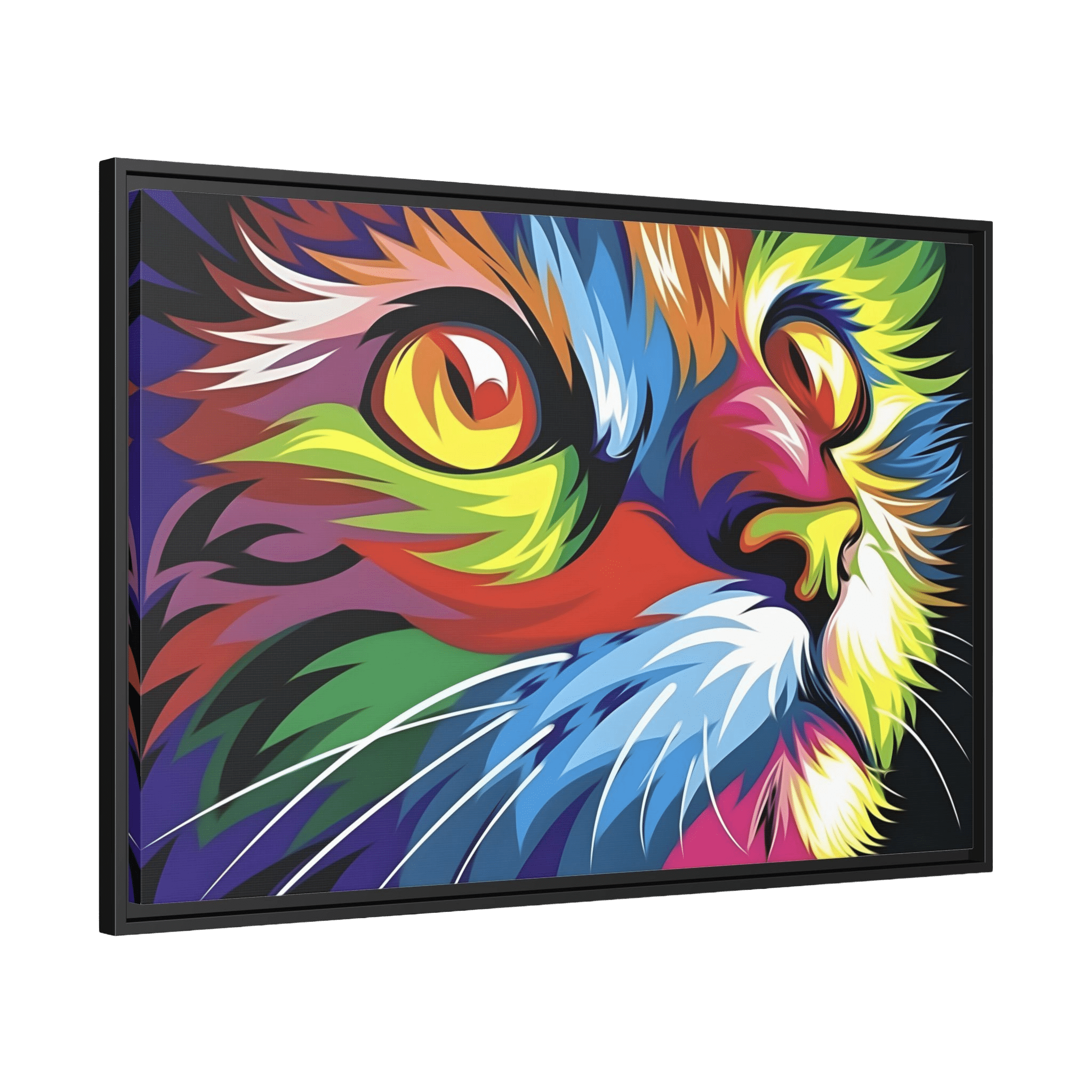 Tableau Chat Pop Art - La Maison Du Tableau