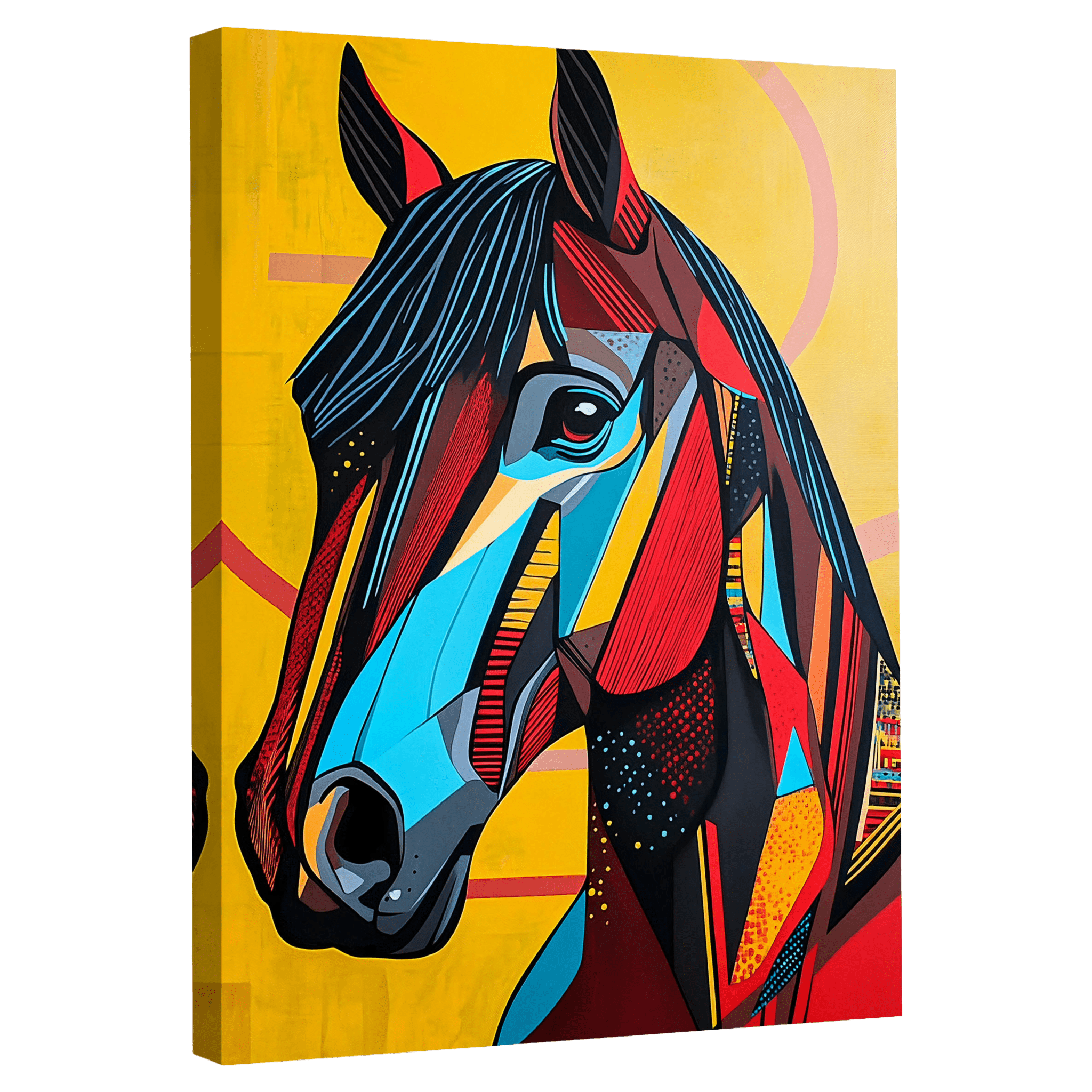 Tableau Cheval Moderne - La Maison Du Tableau