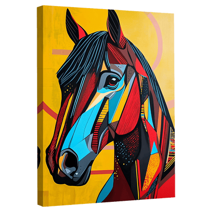 Tableau Cheval Moderne - La Maison Du Tableau