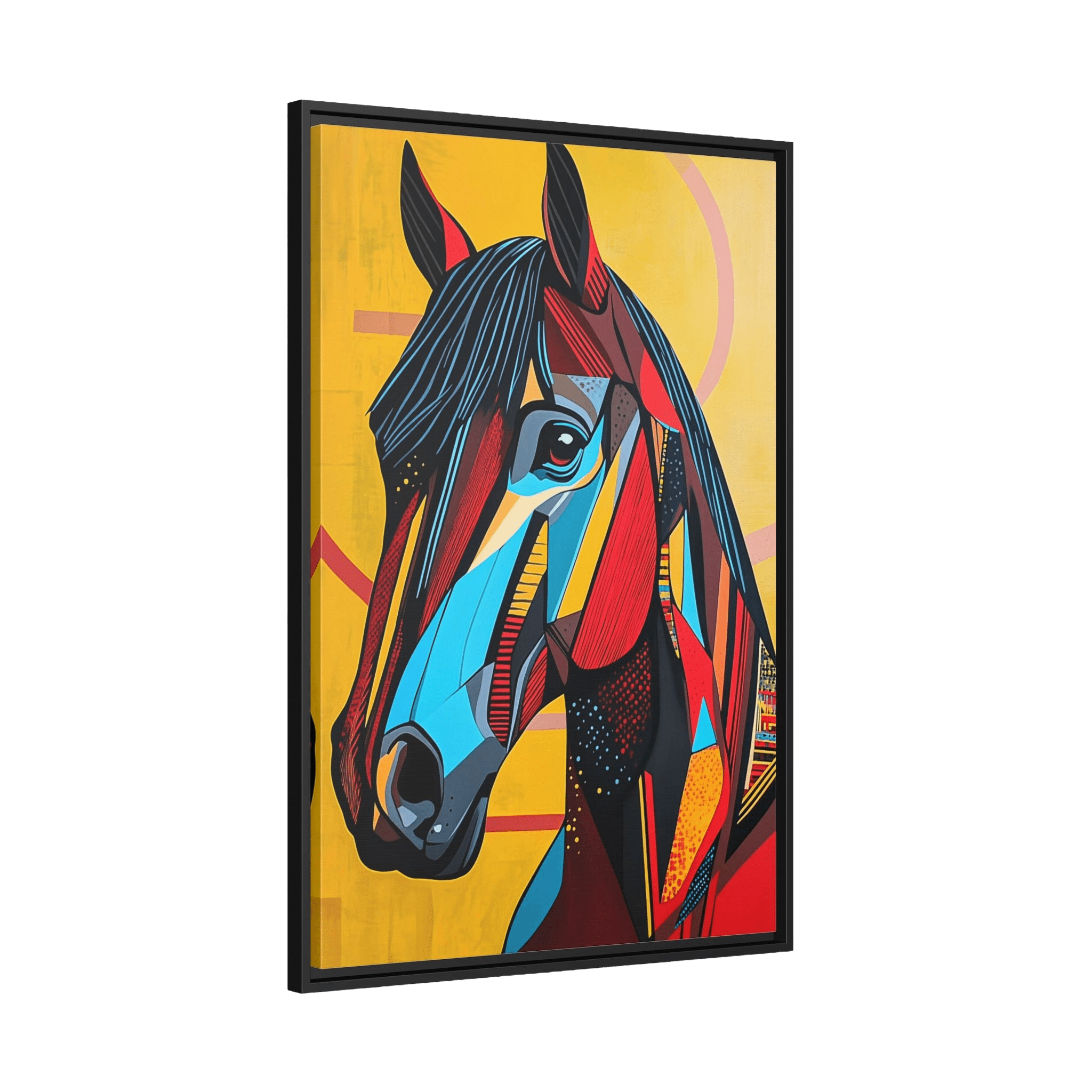 Tableau Cheval Moderne - La Maison Du Tableau