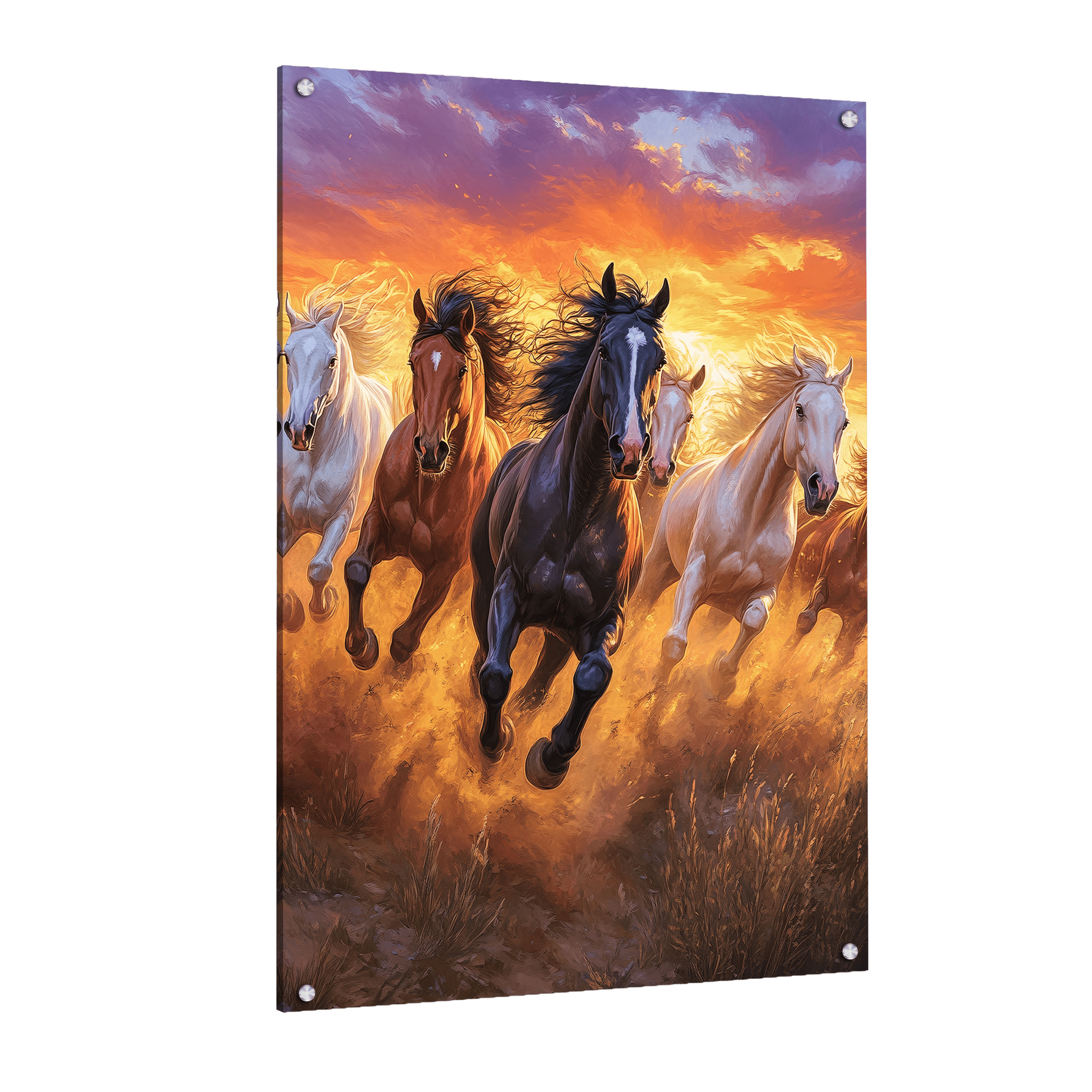 Tableau Chevaux - La Maison Du Tableau