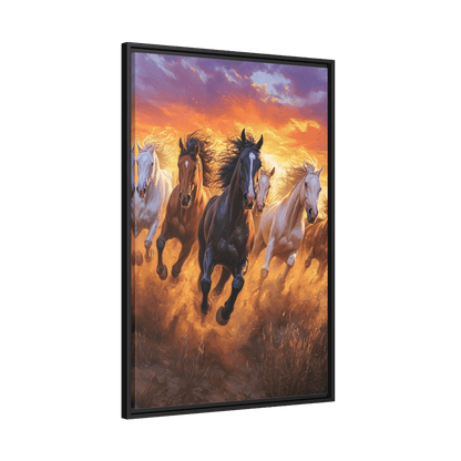 Tableau Chevaux - La Maison Du Tableau