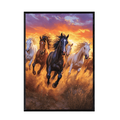 Tableau Chevaux - La Maison Du Tableau