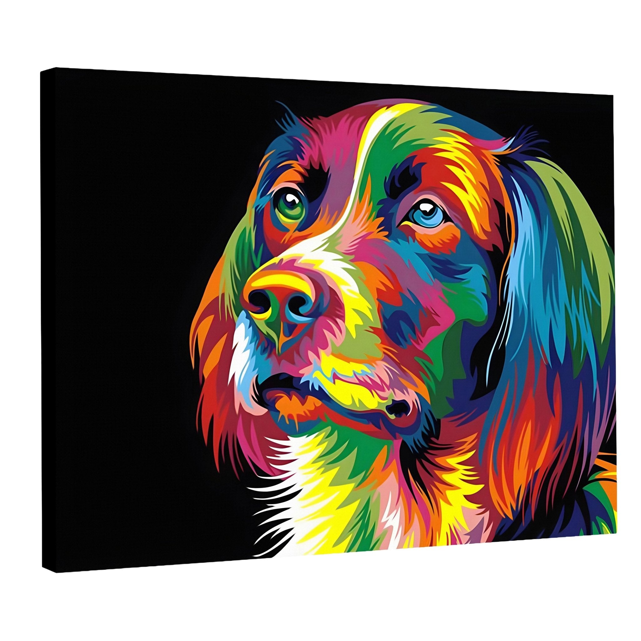 Tableau Chien Pop Art - La Maison Du Tableau