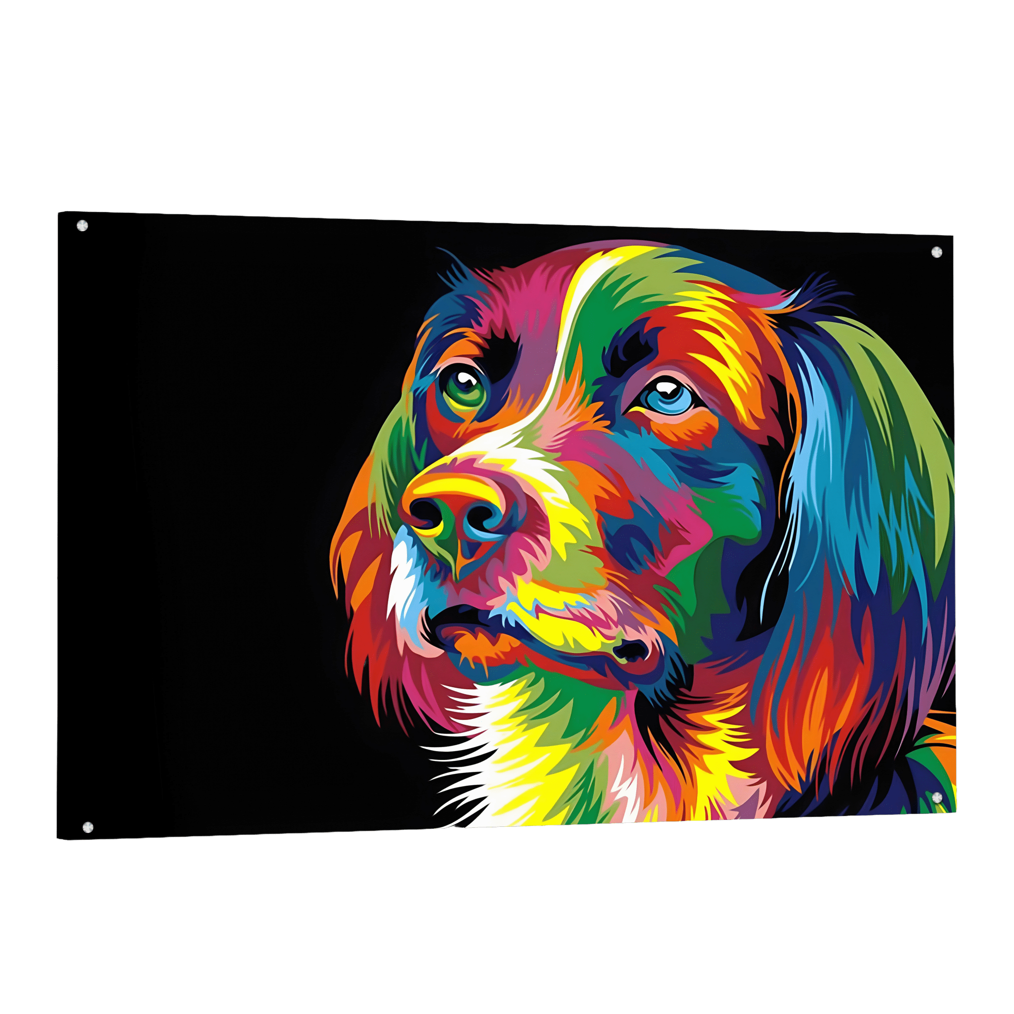 Tableau Chien Pop Art - La Maison Du Tableau