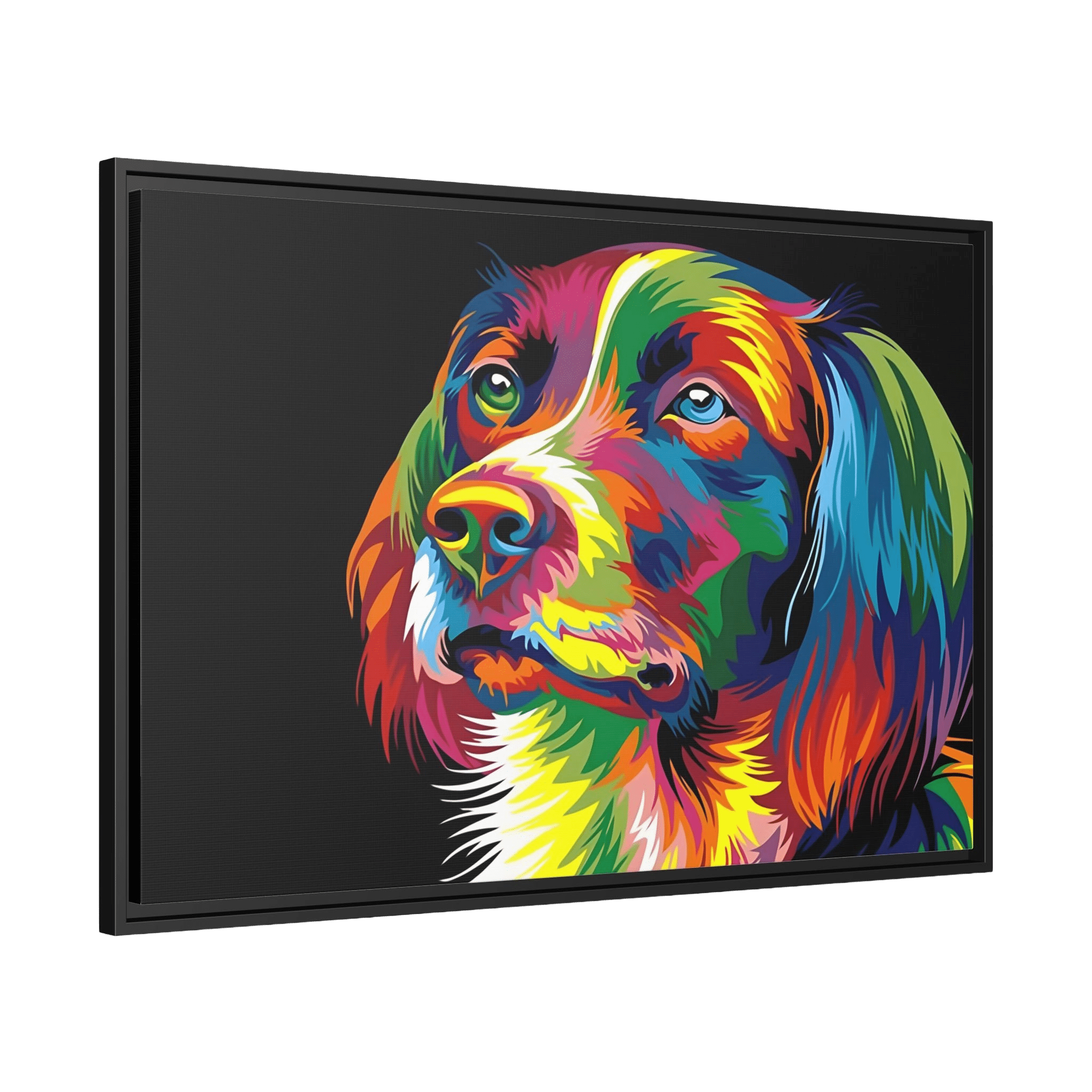 Tableau Chien Pop Art - La Maison Du Tableau