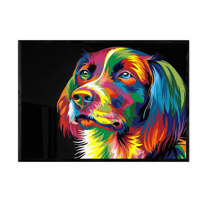 Tableau Chien Pop Art - La Maison Du Tableau