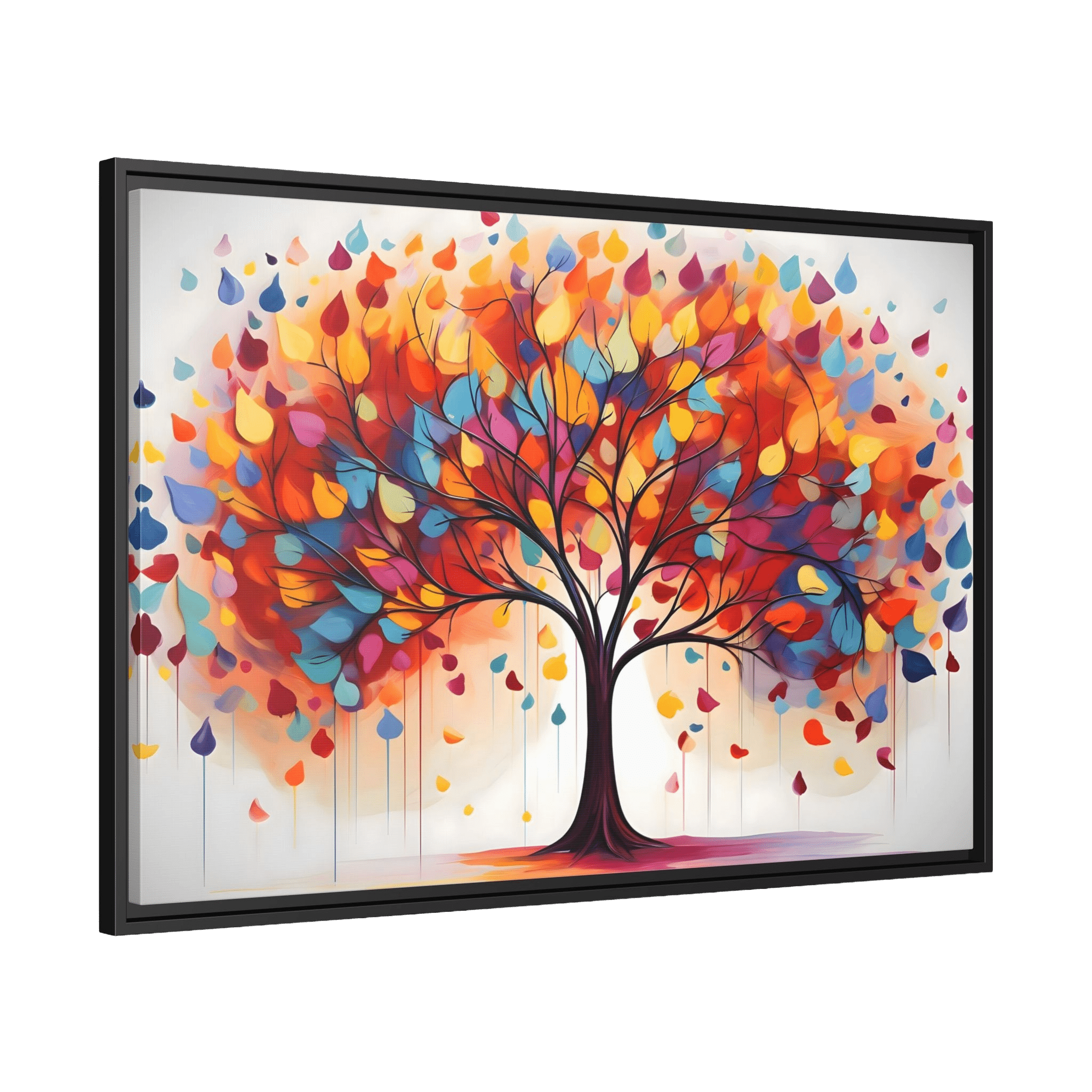 Tableau Coloré Arbre De Vie - La Maison Du Tableau