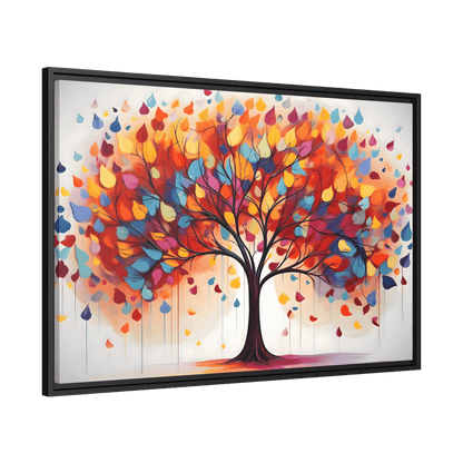 Tableau Coloré Arbre De Vie - La Maison Du Tableau