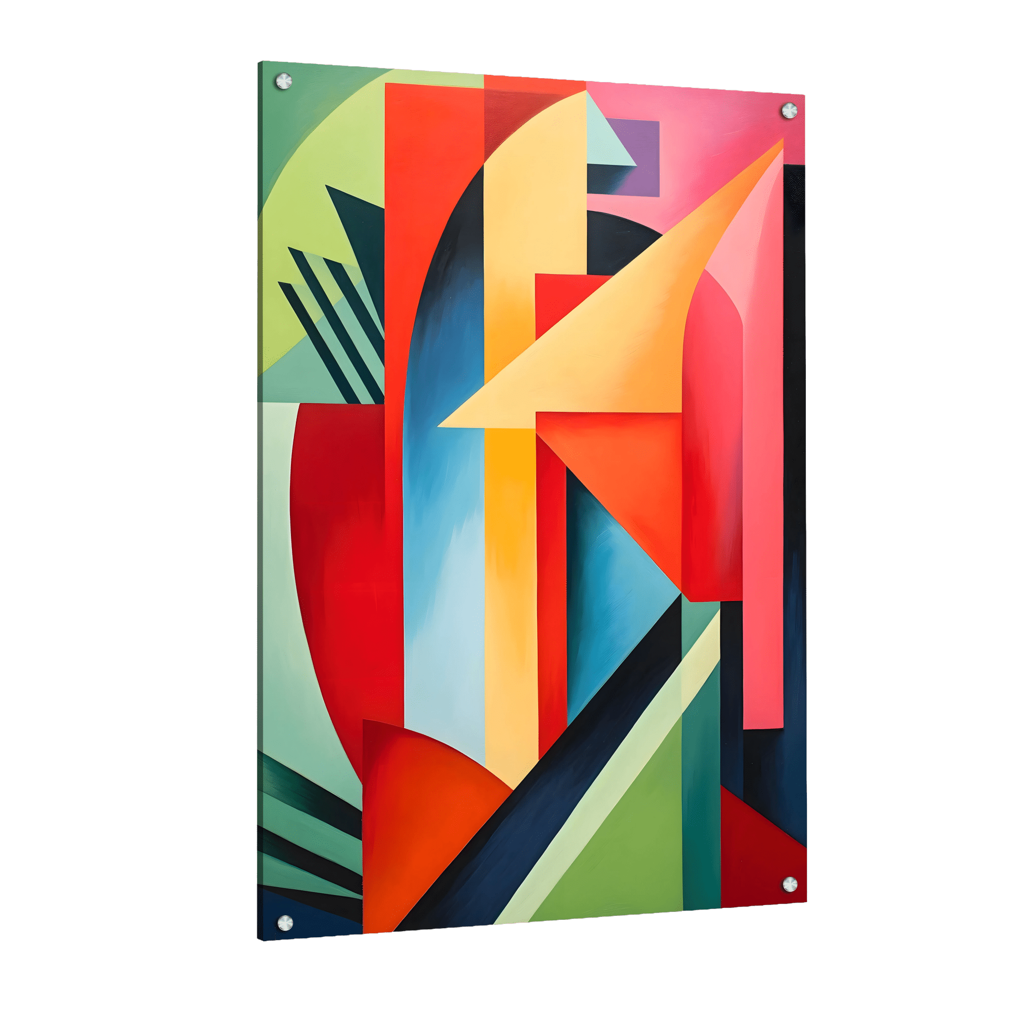 Tableau Coloré Moderne - La Maison Du Tableau