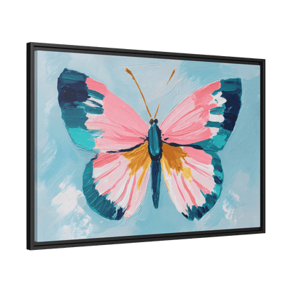 Tableau Coloré Papillon - La Maison Du Tableau
