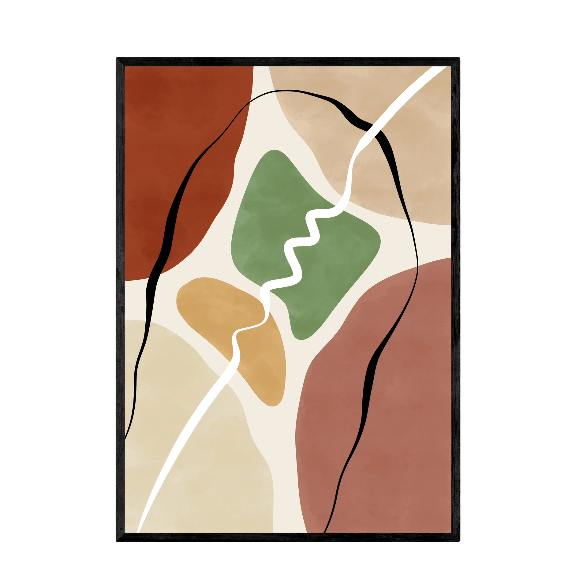 Tableau Contemporain Abstrait - La Maison Du Tableau