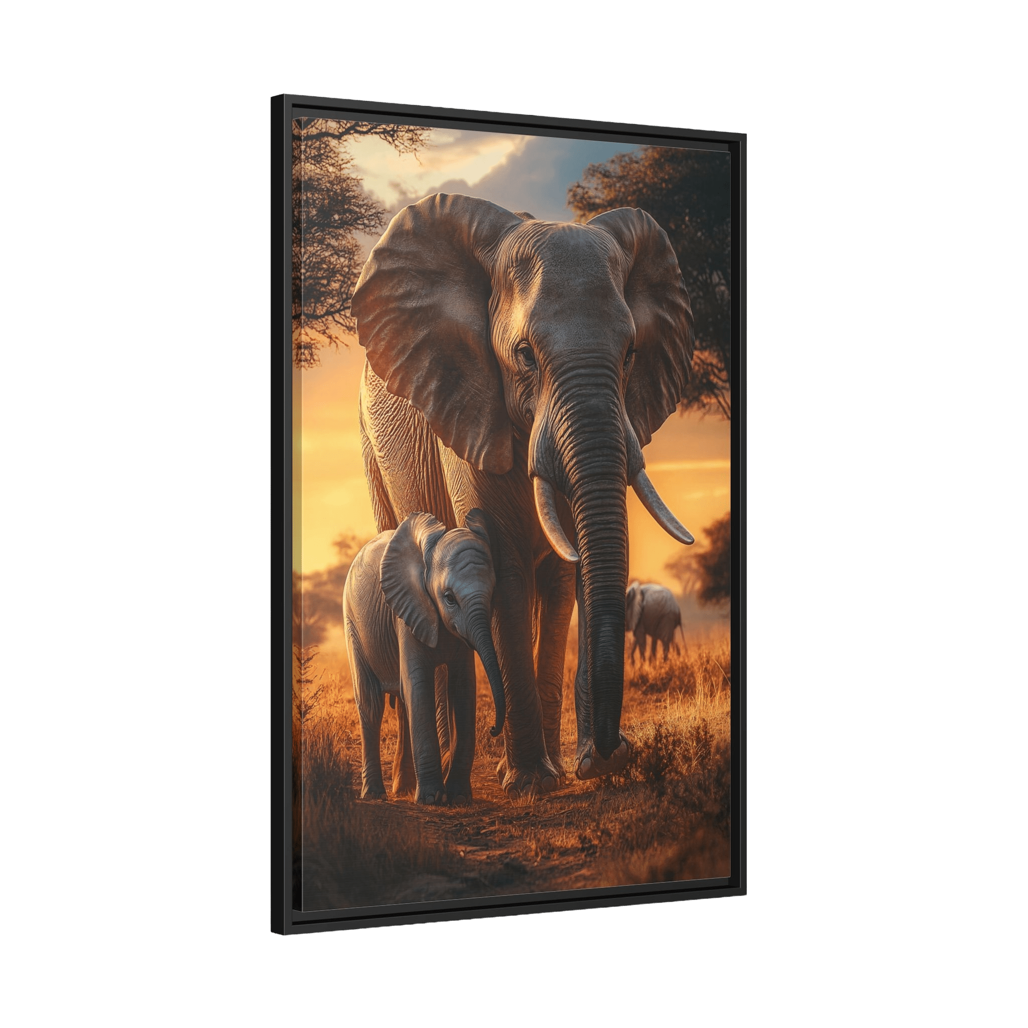 Tableau Déco Éléphant - La Maison Du Tableau