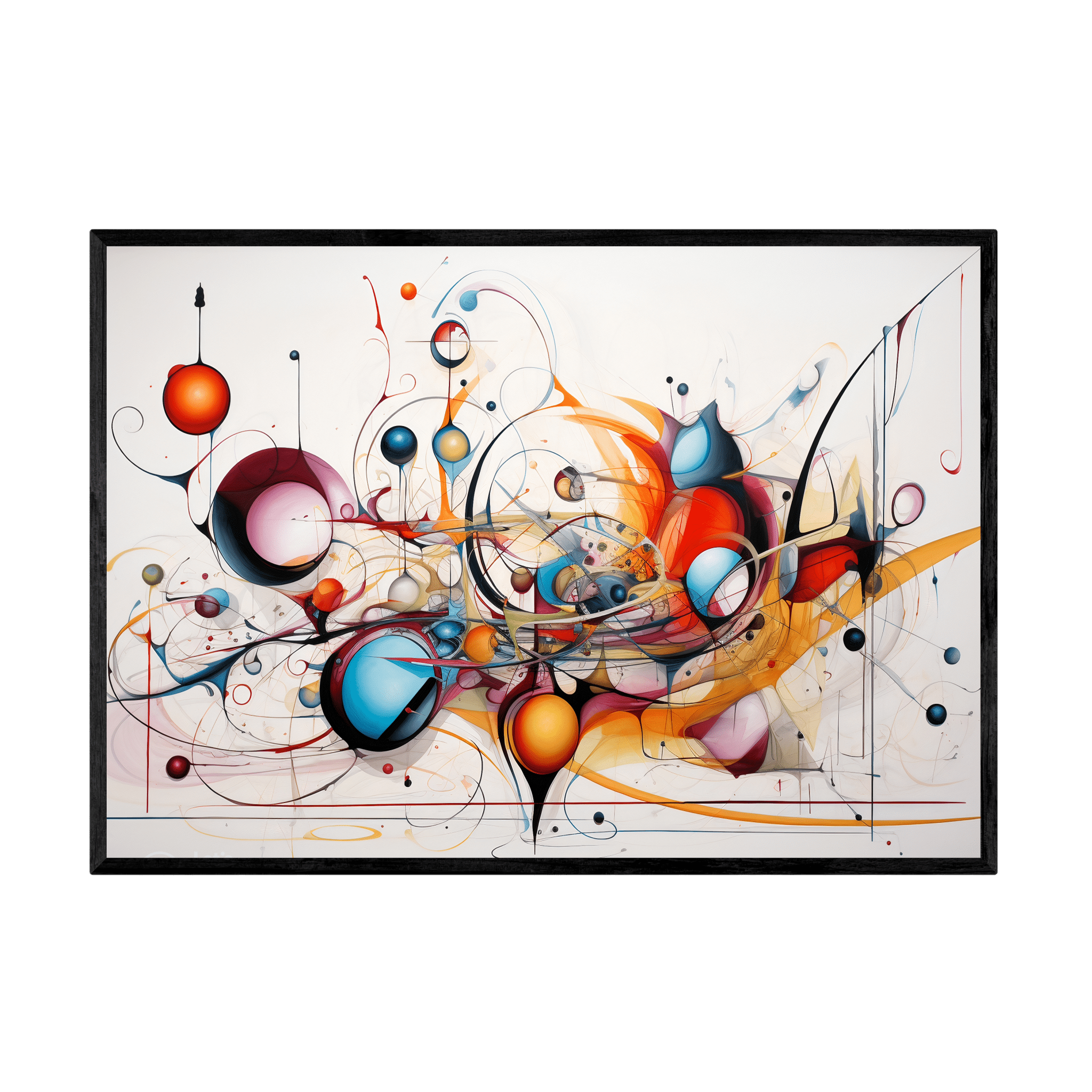 Tableau Design Art Abstrait - La Maison Du Tableau