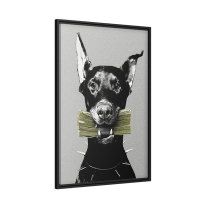 Tableau Doberman Moderne - La Maison Du Tableau