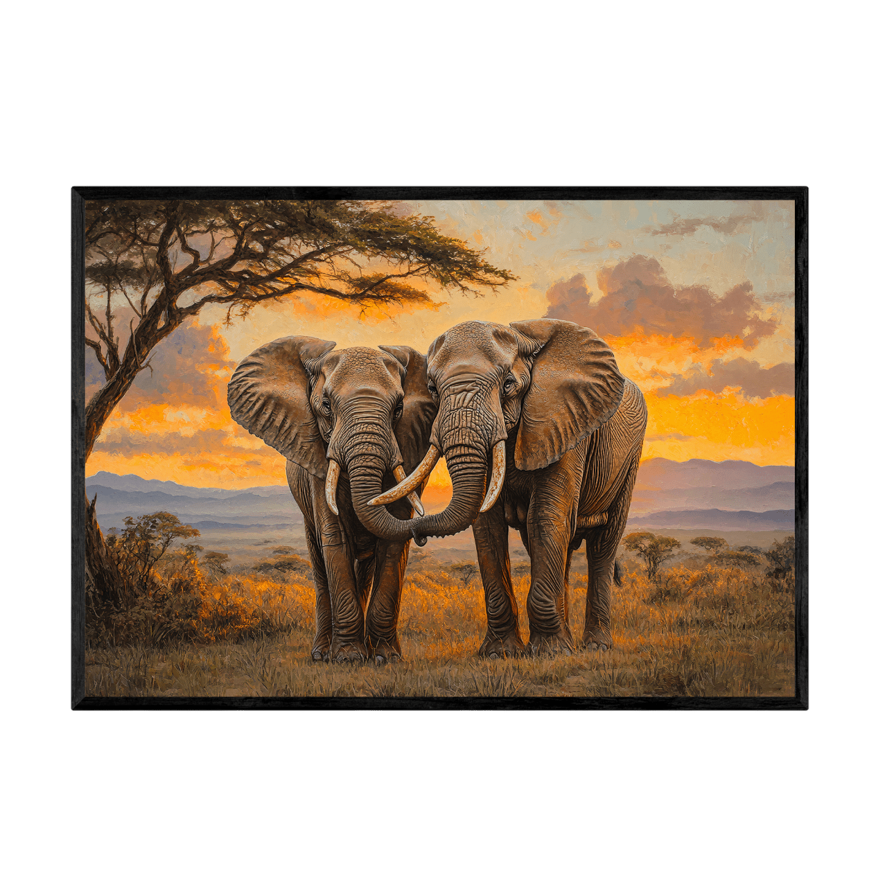 Tableau Éléphant - La Maison Du Tableau