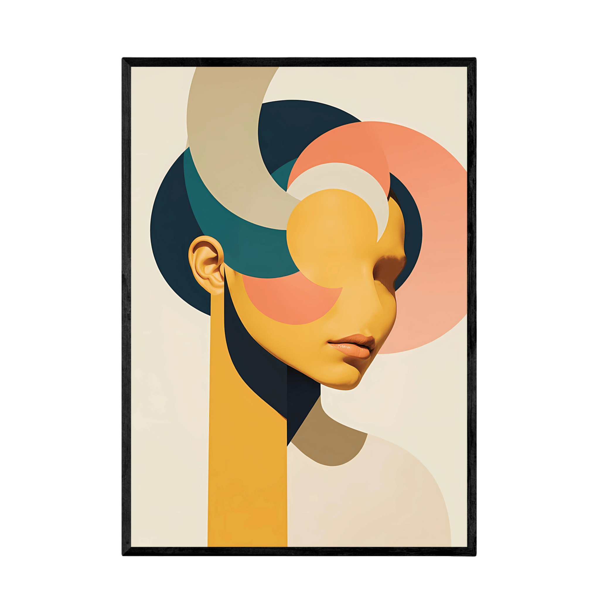 Tableau Femme Abstrait - La Maison Du Tableau