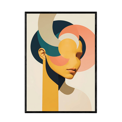 Tableau Femme Abstrait - La Maison Du Tableau
