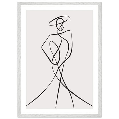 Tableau Femme Minimaliste - La Maison Du Tableau