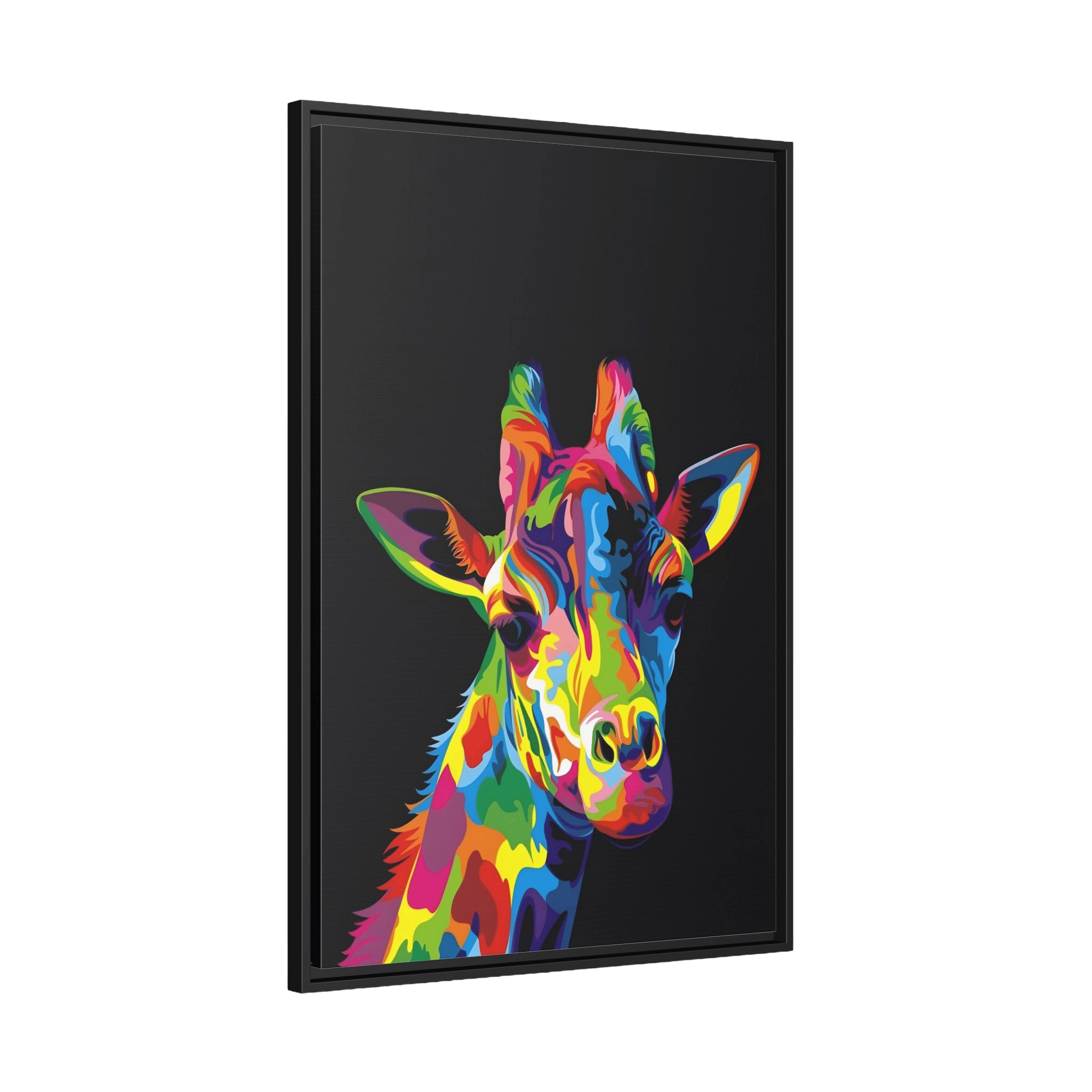 Tableau Girafe Pop Art - La Maison Du Tableau