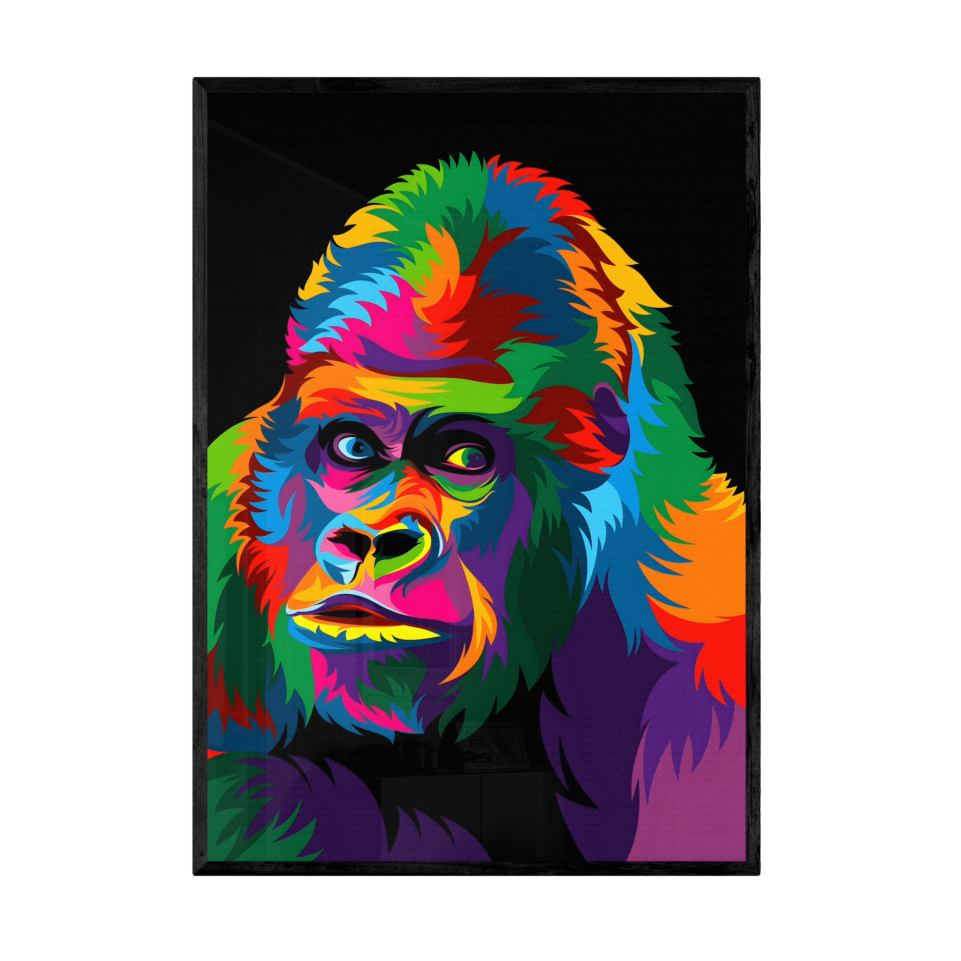 Tableau Gorille Pop Art - La Maison Du Tableau