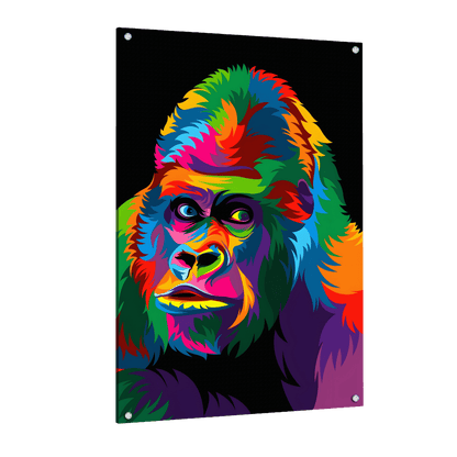 Tableau Gorille Pop Art - La Maison Du Tableau