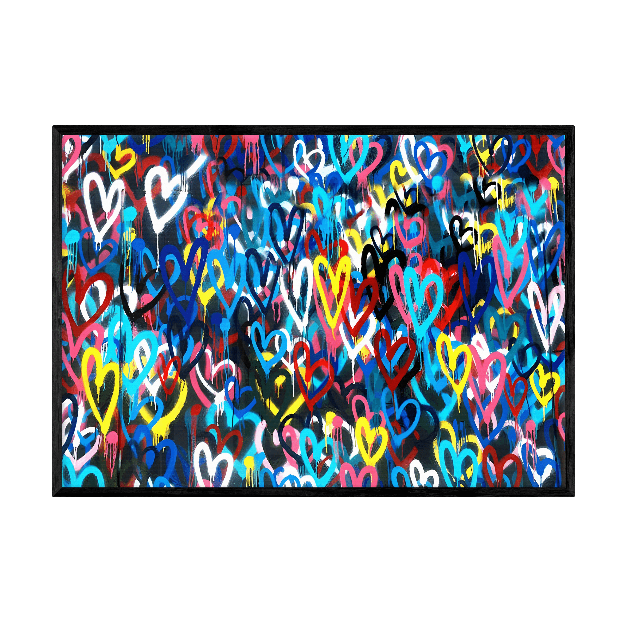 Tableau Graffiti Pop Art - La Maison Du Tableau