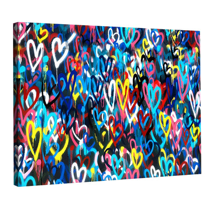 Tableau Graffiti Pop Art - La Maison Du Tableau