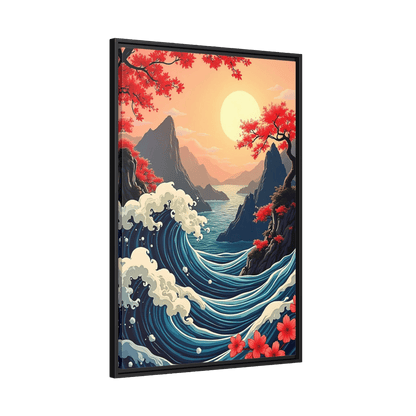 Tableau Japonais Contemporain - La Maison Du Tableau