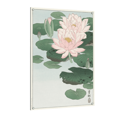 Tableau Japonais Fleur De Lotus - La Maison Du Tableau