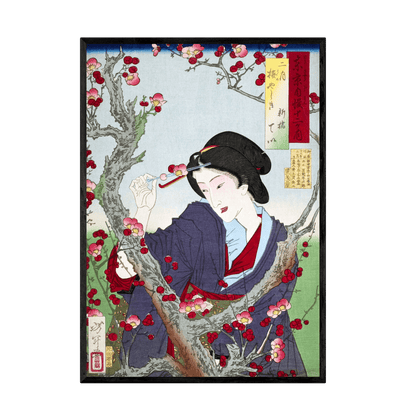 Tableau Japonais Traditionnel Geisha - La Maison Du Tableau