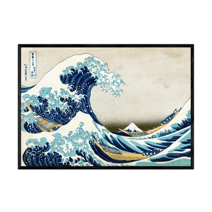 Tableau Japonais Vague - La Maison Du Tableau
