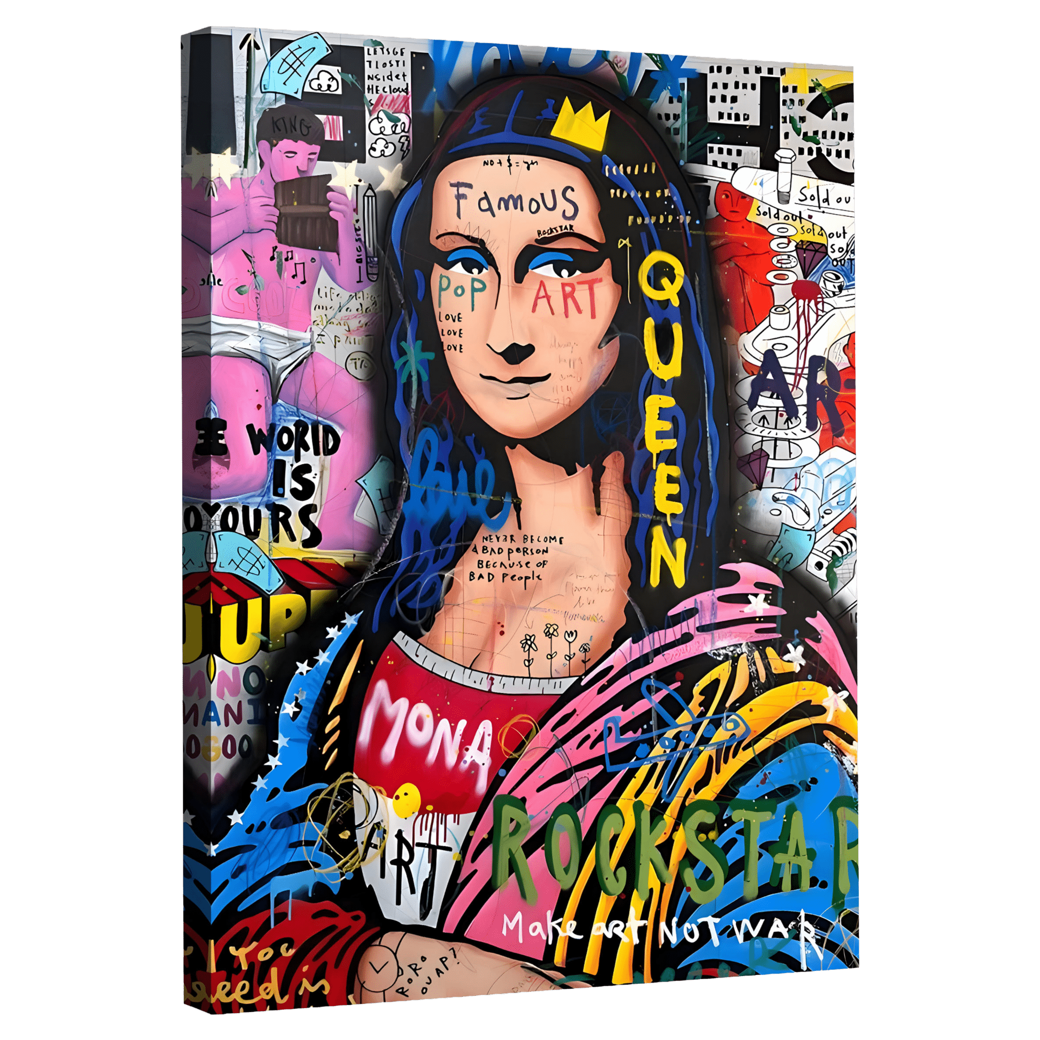 Tableau Joconde Pop Art - La Maison Du Tableau