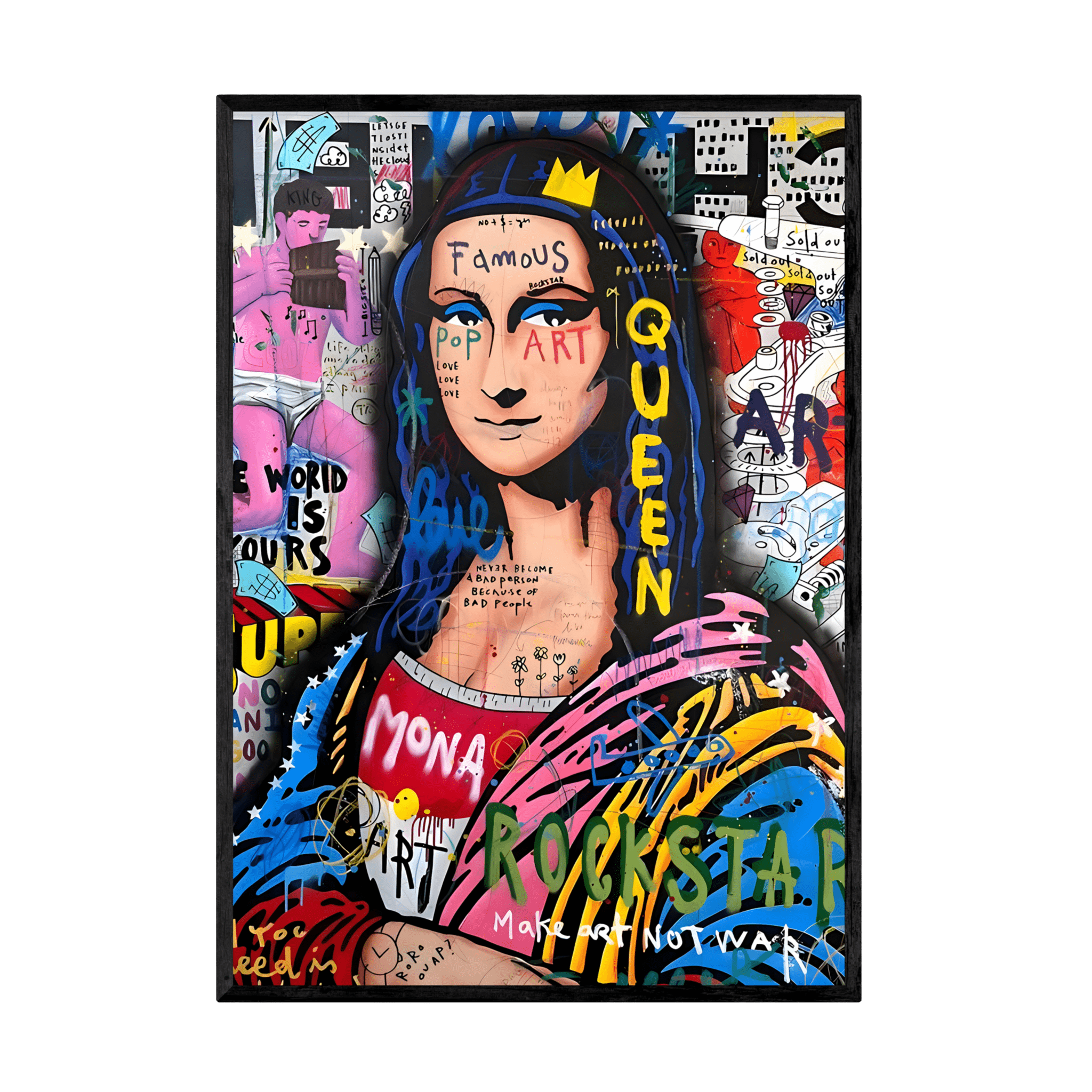 Tableau Joconde Pop Art - La Maison Du Tableau