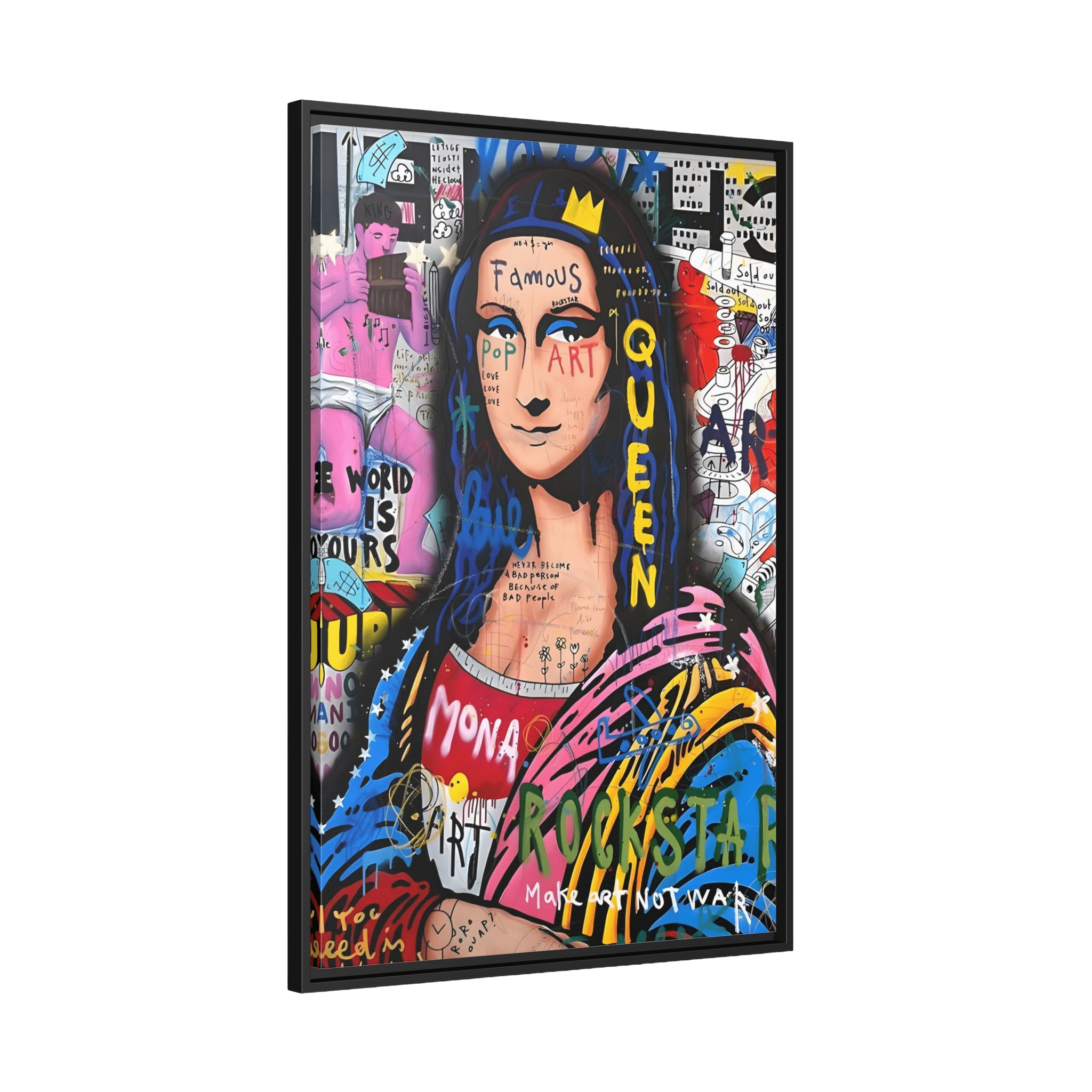 Tableau Joconde Pop Art - La Maison Du Tableau