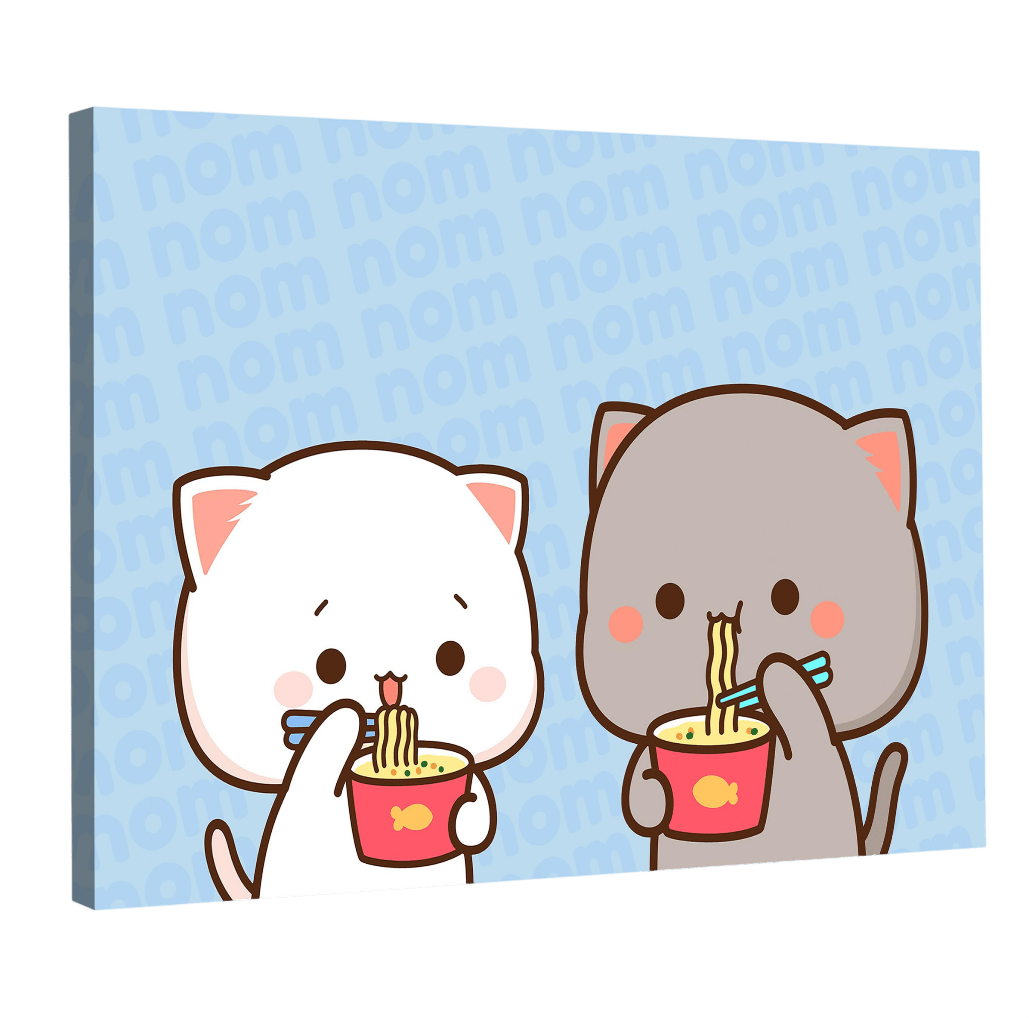 Tableau Kawaii Chatons - La Maison Du Tableau