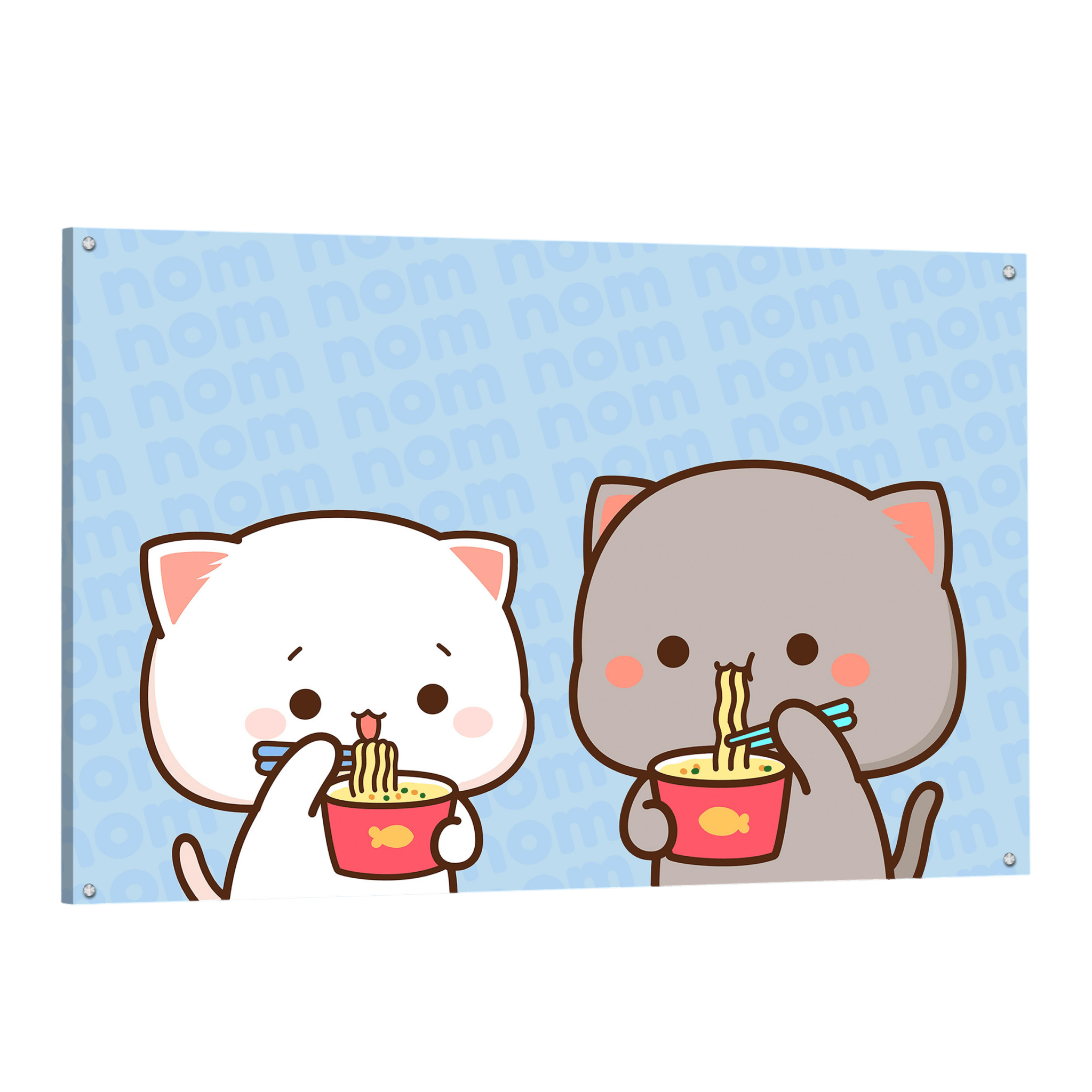 Tableau Kawaii Chatons - La Maison Du Tableau