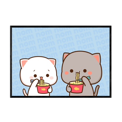 Tableau Kawaii Chatons - La Maison Du Tableau