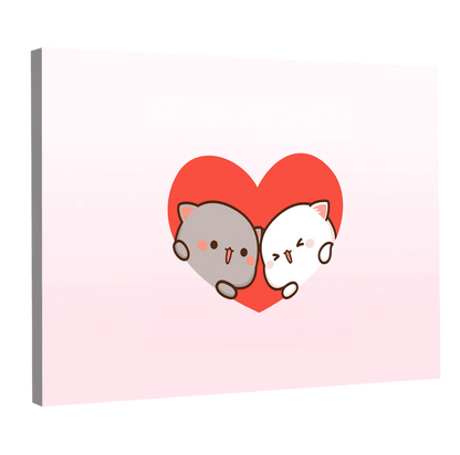Tableau Kawaii Love - La Maison Du Tableau