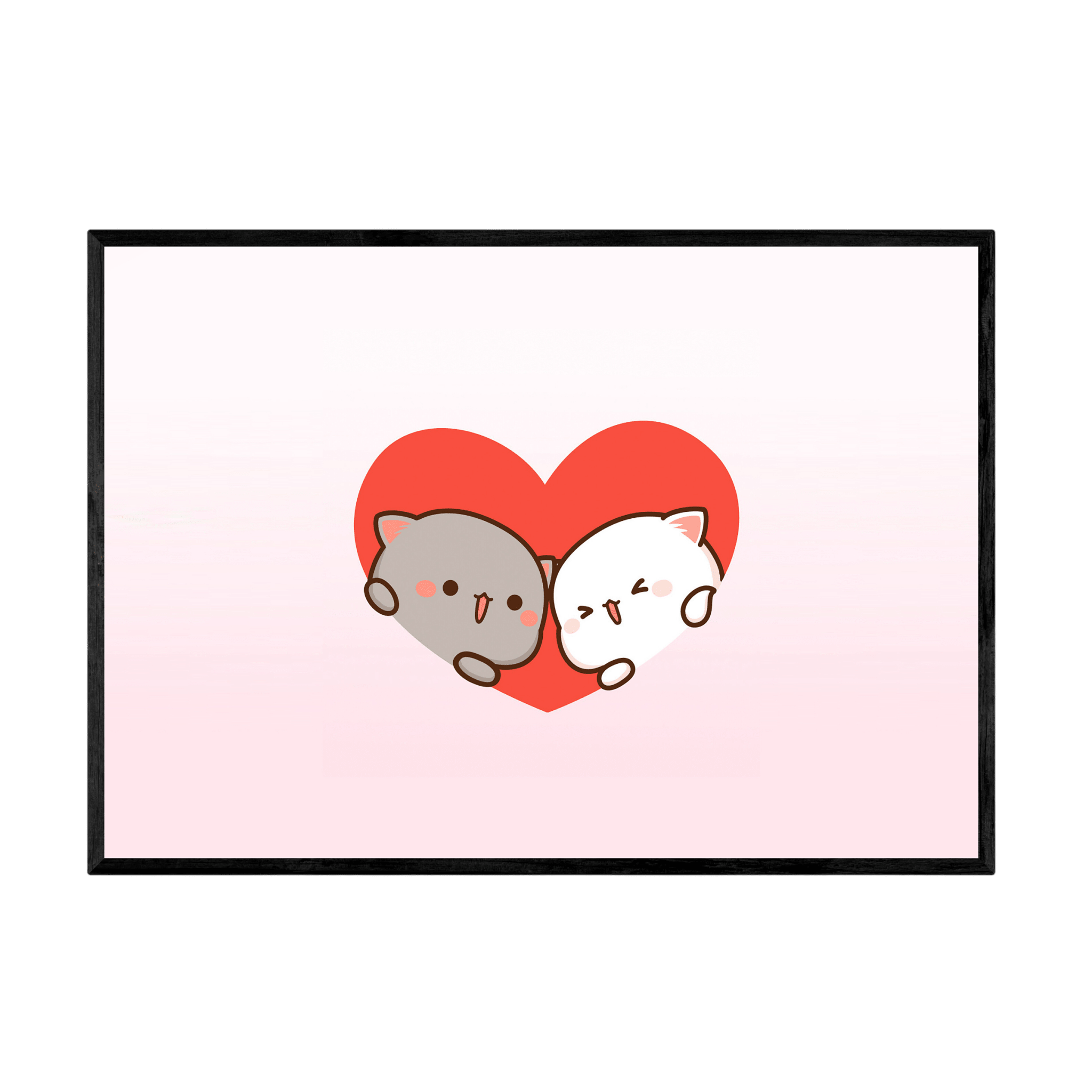 Tableau Kawaii Love - La Maison Du Tableau
