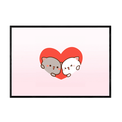 Tableau Kawaii Love - La Maison Du Tableau