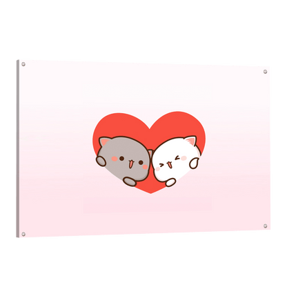 Tableau Kawaii Love - La Maison Du Tableau