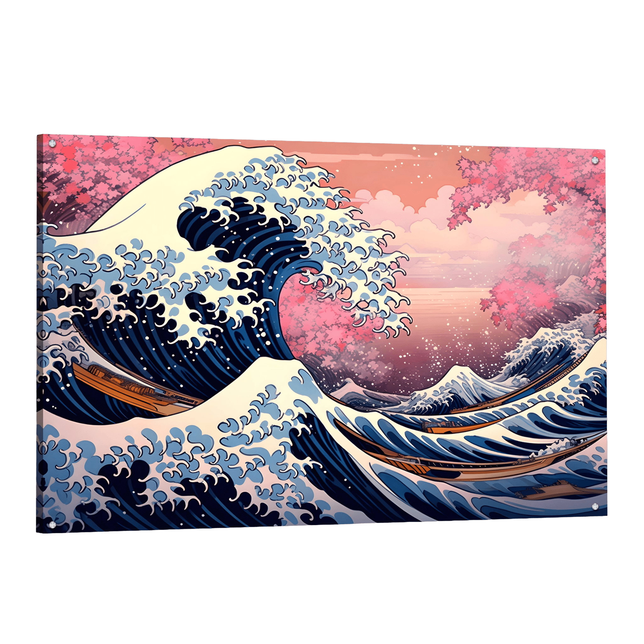 Tableau La Vague Japon - La Maison Du Tableau
