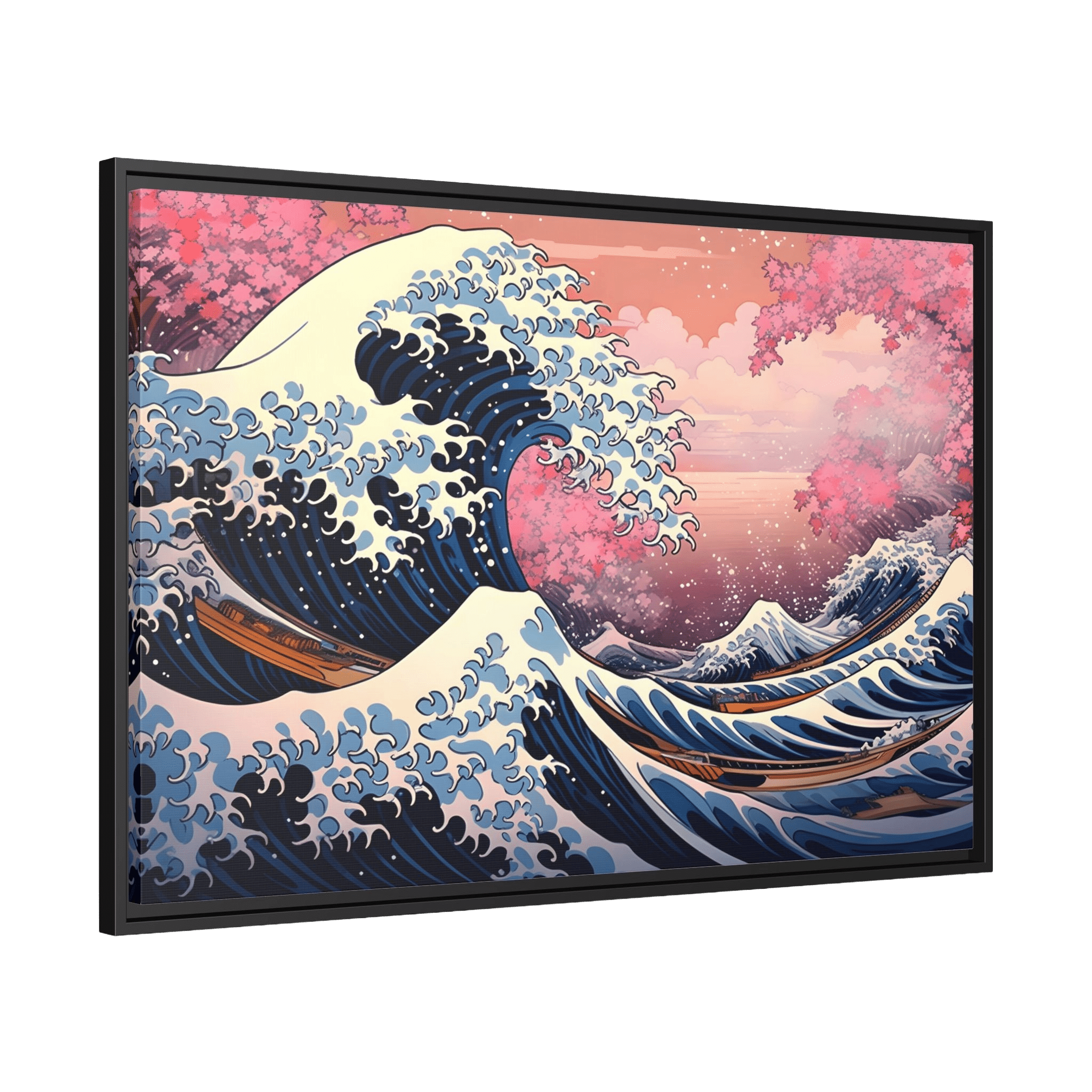 Tableau La Vague Japon - La Maison Du Tableau