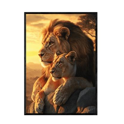 Tableau Lionne - La Maison Du Tableau