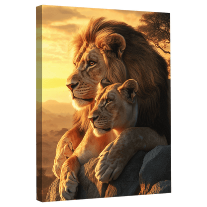 Tableau Lionne - La Maison Du Tableau