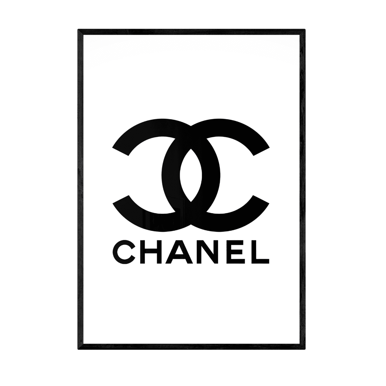 Tableau Logo Chanel - La Maison Du Tableau