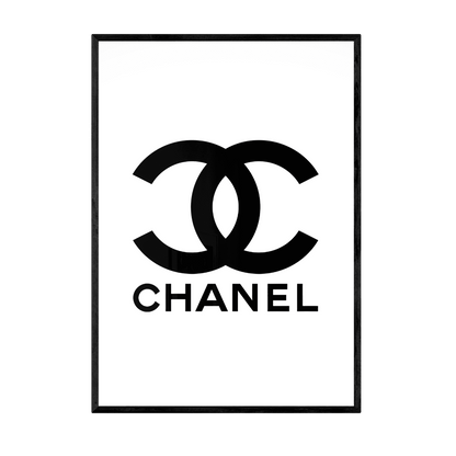 Tableau Logo Chanel - La Maison Du Tableau