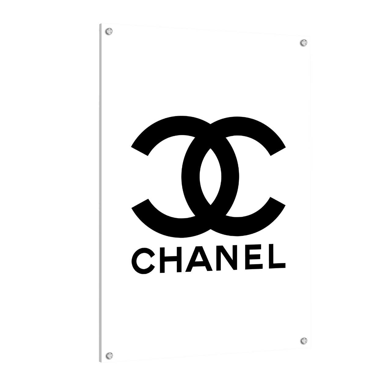 Tableau Logo Chanel - La Maison Du Tableau