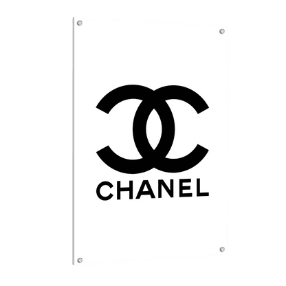Tableau Logo Chanel - La Maison Du Tableau